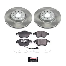 Front SEMI-COATED ROTOR KIT image 1