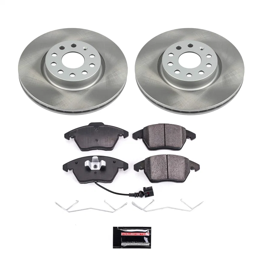 Front SEMI-COATED ROTOR KIT