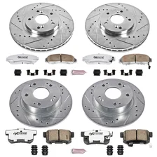 Front and Rear Z26 STREET BRAKE KIT for Acura TSX image 2