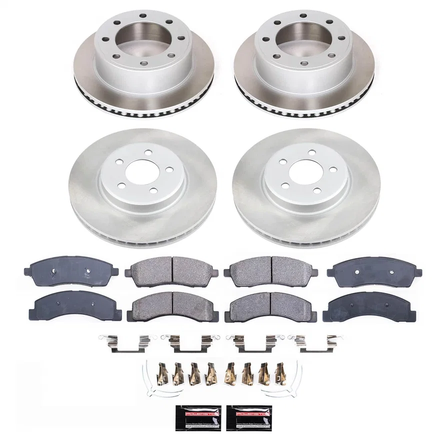 SEMI-COATED ROTOR KIT for Ford F-350 Super Duty