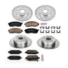 Front and Rear Z23 EVOLUTION BRAKE KIT for Nissan image 2