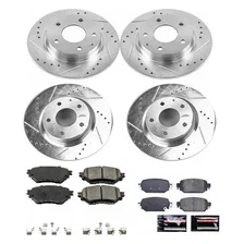 Front and Rear Z23 EVOLUTION BRAKE KIT for Mazda 3 image 2