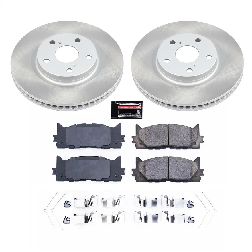 Front SEMI-COATED ROTOR KIT