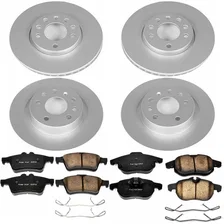 Front and Rear Z23 COATED BRAKE KIT for Saab 9-3 image 2