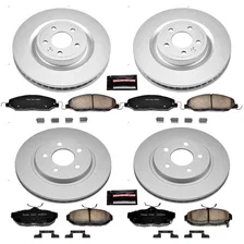 Front and Rear Z17 COATED BRAKE KIT for Ford Mustang image 2