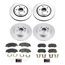 Front and Rear Z17 COATED BRAKE KIT for Honda Odyssey image 1