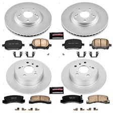 Front and Rear Z17 COATED BRAKE KIT for Lexus RX300 image 2