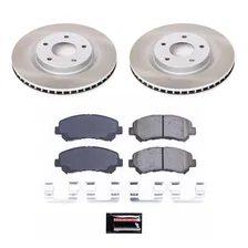 Front SEMI-COATED ROTOR KIT for Nissan image 1