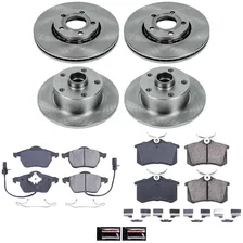 Front and Rear AUTOSPECIALTY BRAKE KIT for Audi A4 image 2