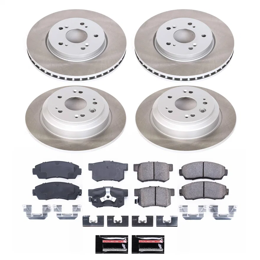 SEMI-COATED ROTOR KIT for Honda Crosstour