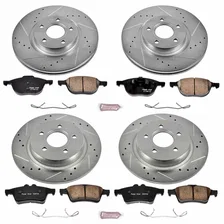 Front and Rear Z23 EVOLUTION BRAKE KIT for Volvo image 2