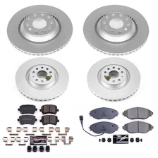 Front and Rear Z23 COATED BRAKE KIT for Volkswagen image 2
