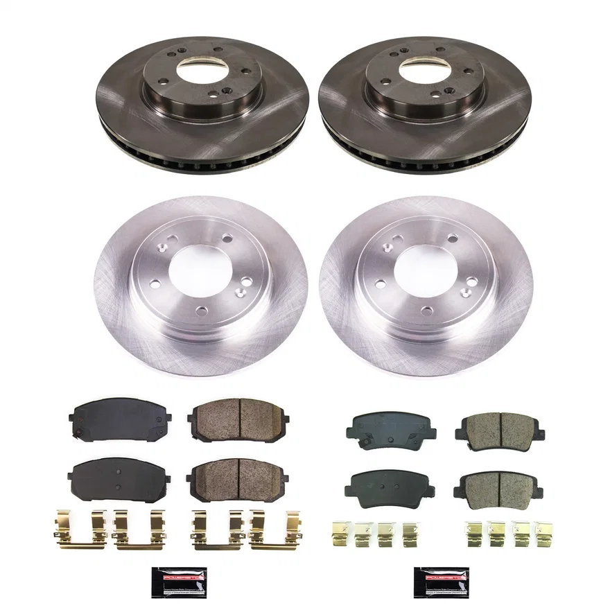 Front and Rear AUTOSPECIALTY BRAKE KIT for Hyundai Elantra