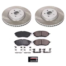 Front SEMI-COATED ROTOR KIT for Subaru Forester image 1