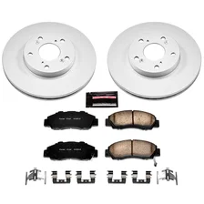 Front Z17 COATED BRAKE KIT for Honda Accord image 2