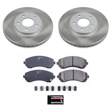 Front SEMI-COATED ROTOR KIT image 1