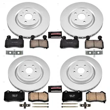 Front and Rear Z17 COATED BRAKE KIT for Chevrolet Camaro image 2