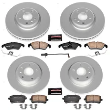 Front and Rear Z23 COATED BRAKE KIT for Audi image 2
