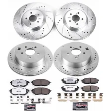 Front and Rear Z26 STREET BRAKE KIT for Subaru Forester image 2