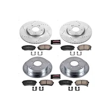 Front and Rear Z23 EVOLUTION BRAKE KIT for Kia Sportage image 2