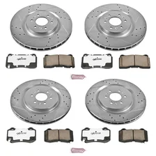 Front and Rear Z26 STREET BRAKE KIT for Cadillac image 2