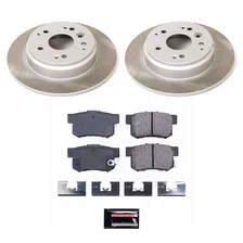 Rear SEMI-COATED ROTOR KIT image 1