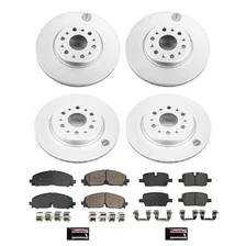 Front and Rear Z17 COATED BRAKE KIT image 1