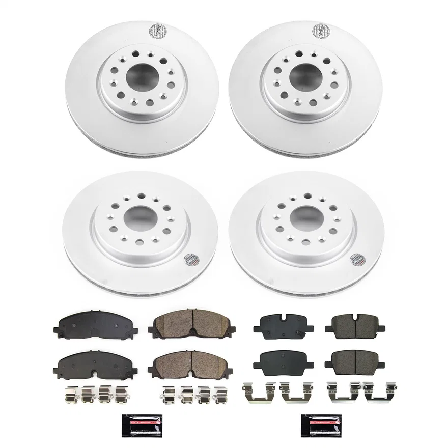 Front and Rear Z17 COATED BRAKE KIT