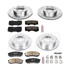 Front and Rear Z23 EVOLUTION BRAKE KIT for Toyota FJ Cruiser image 2
