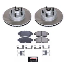 Front SEMI-COATED ROTOR KIT image 1