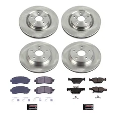 Front and Rear AUTOSPECIALTY BRAKE KIT for Subaru Forester image 2