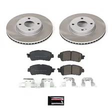 Front SEMI-COATED ROTOR KIT image 1