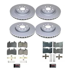 Front and Rear Z17 COATED BRAKE KIT for Chevrolet Corvette image 2