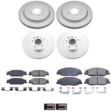 Front and Rear Z17 COATED BRAKE KIT for Cadillac STS image 2