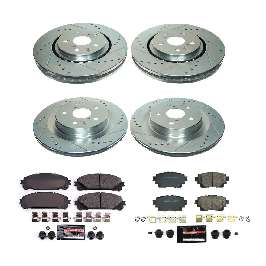 Front and Rear Z23 EVOLUTION BRAKE KIT for Toyota