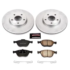Front Z17 COATED BRAKE KIT for Ford Transit Connect image 2