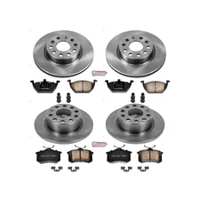 Front and Rear AUTOSPECIALTY BRAKE KIT for Volkswagen Jetta image 2