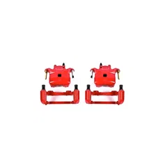 Front RED CALIPER PAIR W/BRKT image 2