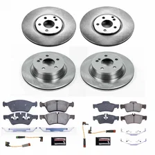 Front and Rear AUTOSPECIALTY BRAKE KIT for Mercedes-Benz E500 image 2