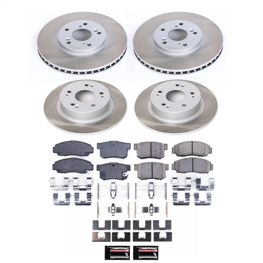 SEMI-COATED ROTOR KIT for Honda Accord