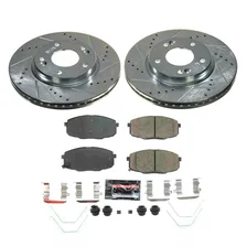 Front Z23 EVOLUTION BRAKE KIT for Kia Forte image 1