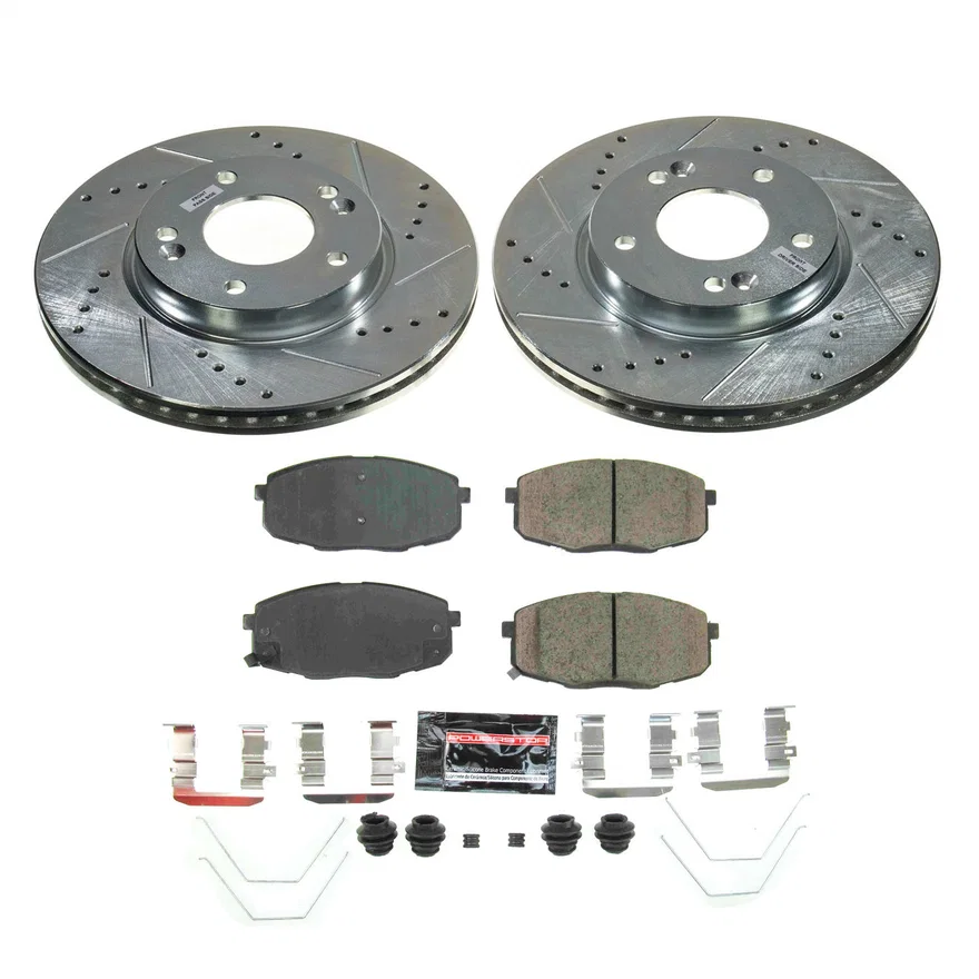 Front Z23 EVOLUTION BRAKE KIT for Kia Forte