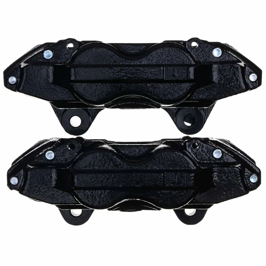 Front BLK CALIPER PAIR W/O BRKT for Toyota