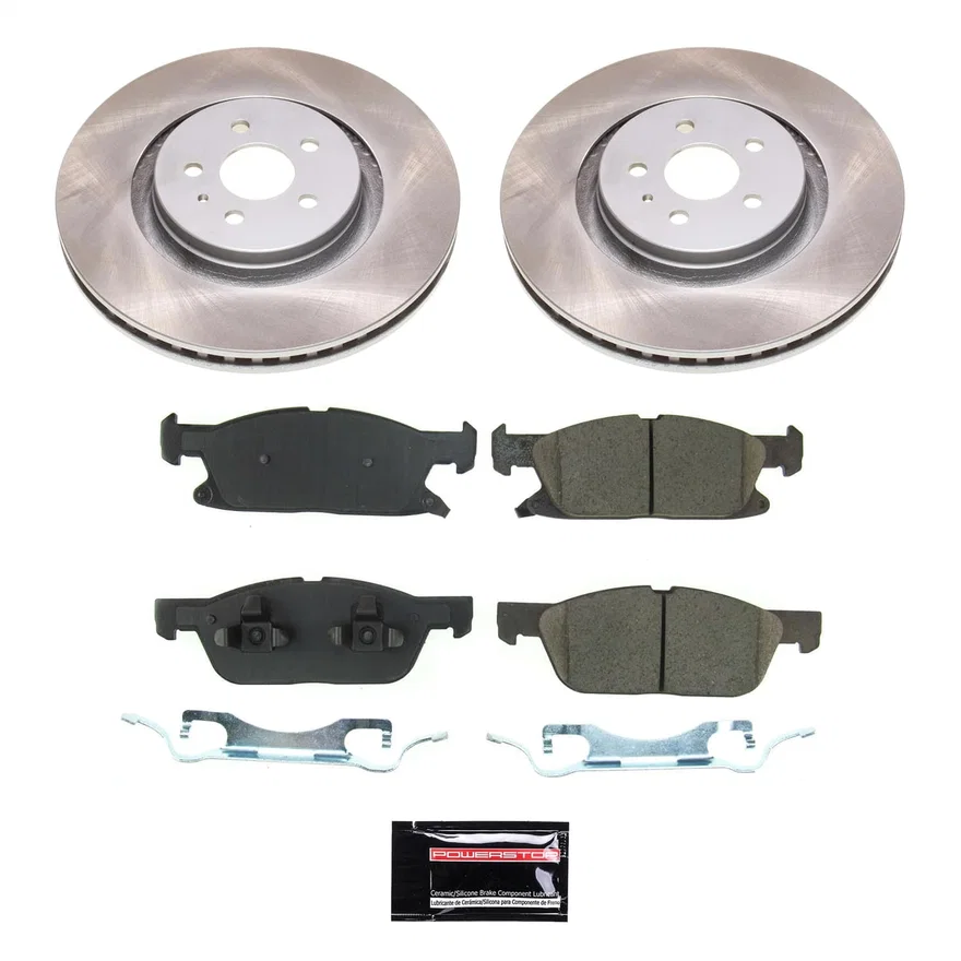 Front SEMI-COATED ROTOR KIT