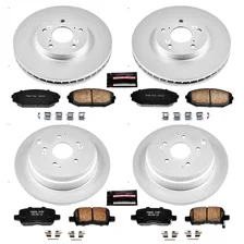 Front and Rear Z17 COATED BRAKE KIT for Honda Odyssey image 2