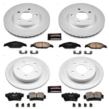 Front and Rear Z17 COATED BRAKE KIT for Ford Mustang image 2
