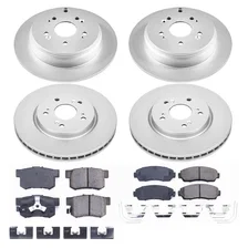 Front and Rear Z17 COATED BRAKE KIT for Honda CR-V image 2