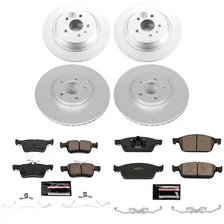 Front and Rear Z23 COATED BRAKE KIT for Ford Escape image 2