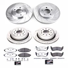 Front and Rear Z26 STREET BRAKE KIT for Lincoln Town Car image 2