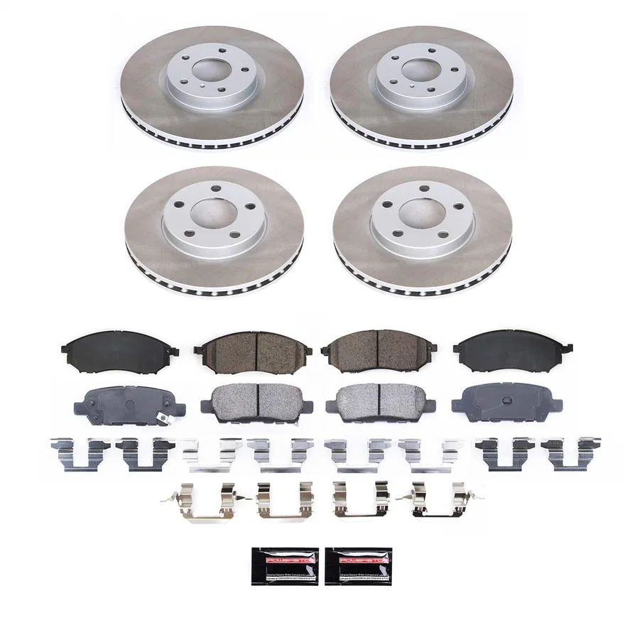 SEMI-COATED ROTOR KIT for Nissan 350Z